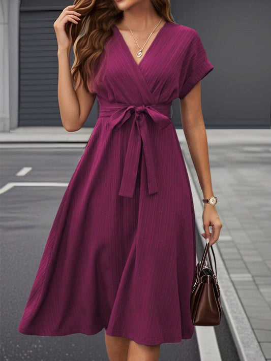 The Tie Waist Midi Dress