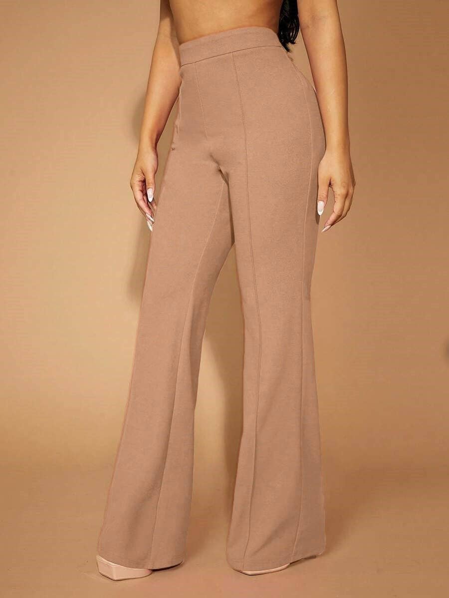 The High-Waist Straight-Leg Trouser